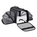 Pet Travel Haven: Transportín expandible y reflectante para gatos para un viaje seguro y cómodo…