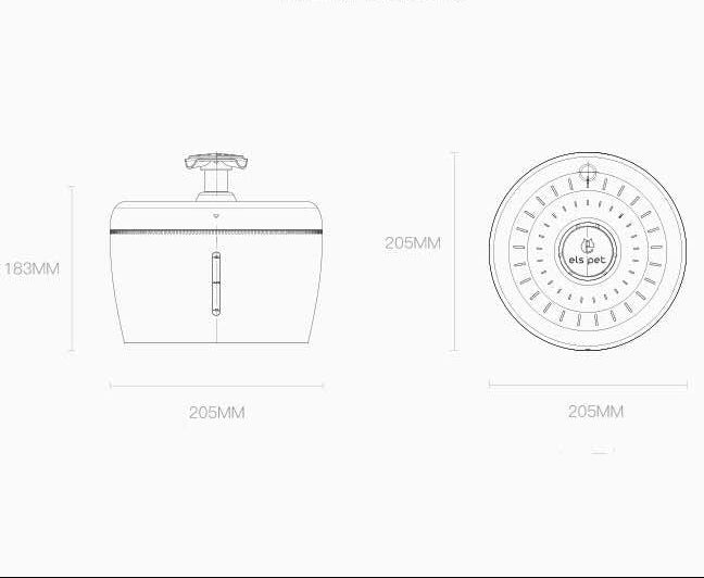 El oasis refrescante para mascota
