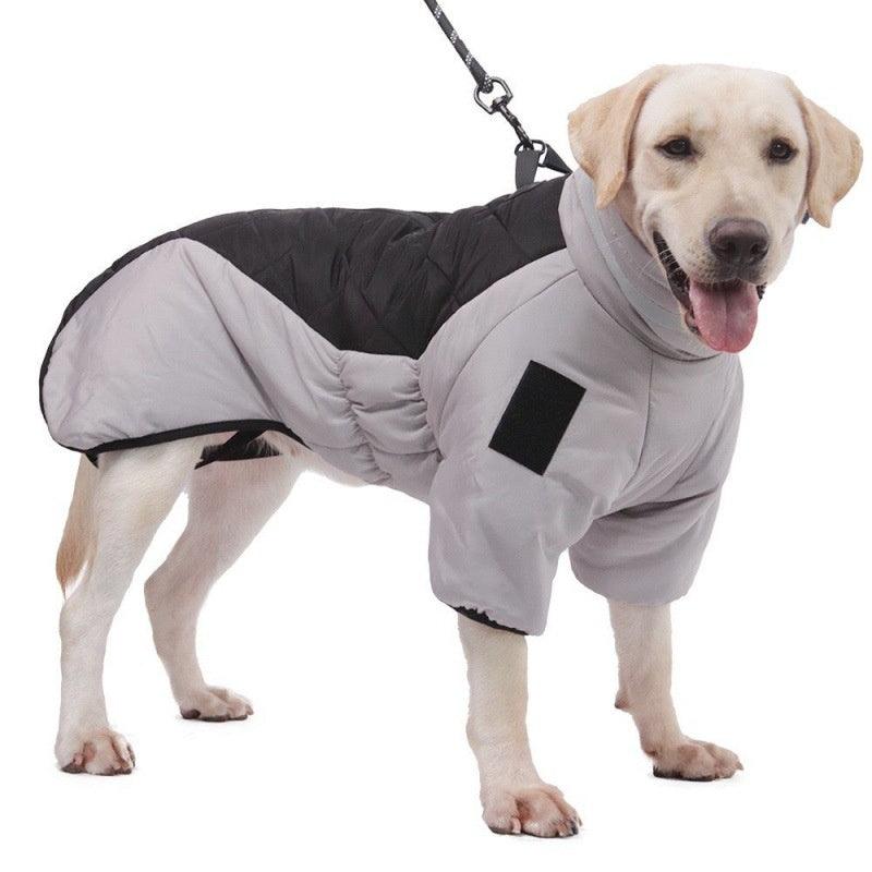 Abrigo de invierno impermeable para perros, ropa para mascotas para perros, chaleco grueso y cálido para perros…