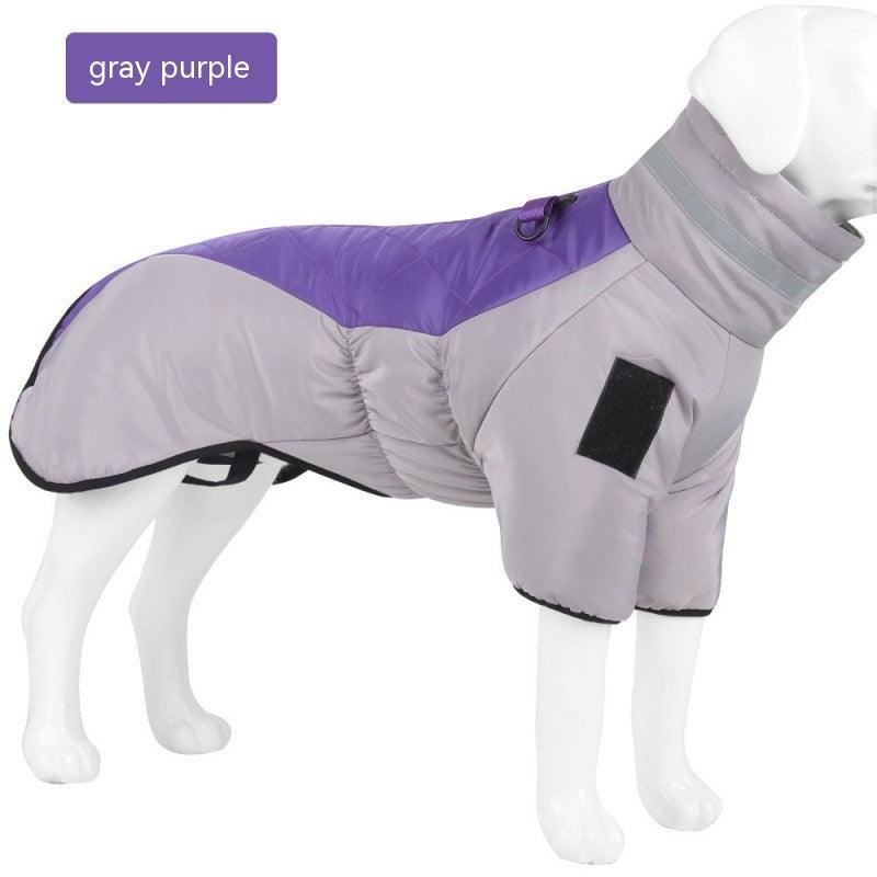 Abrigo de invierno impermeable para perros, ropa para mascotas para perros, chaleco grueso y cálido para perros…