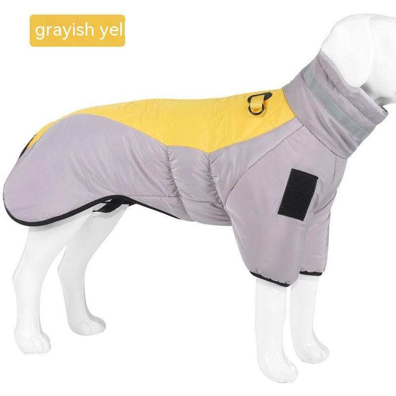 Abrigo de invierno impermeable para perros, ropa para mascotas para perros, chaleco grueso y cálido para perros…